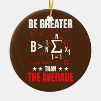 Mathematik Nerd Mathematiker Mathematiker Keramik Ornament