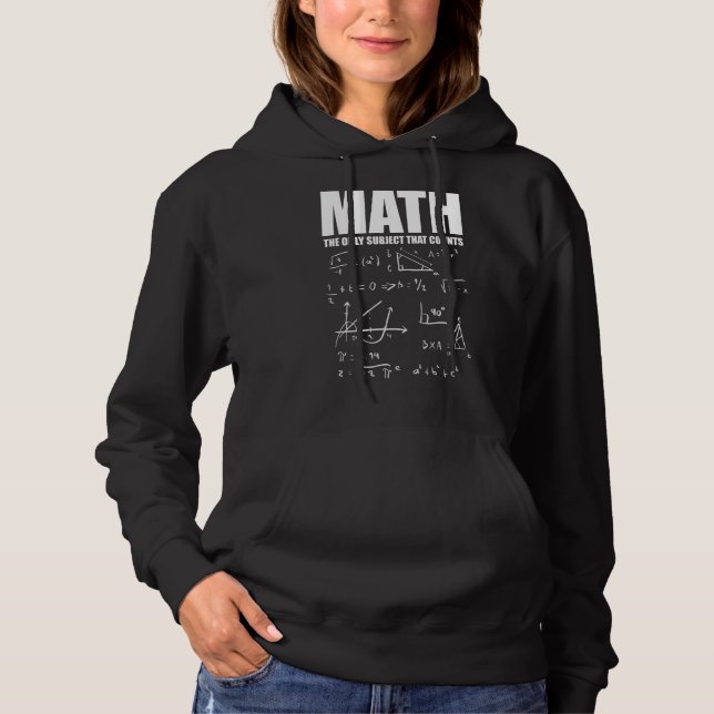 Mathematik Nerd Spaß 2 Hoodie (Vorderseite)