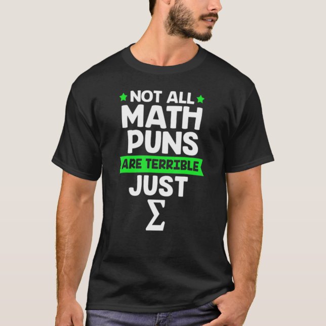 Mathematik nicht alle Mathematik Puns sind schreck T-Shirt (Vorderseite)