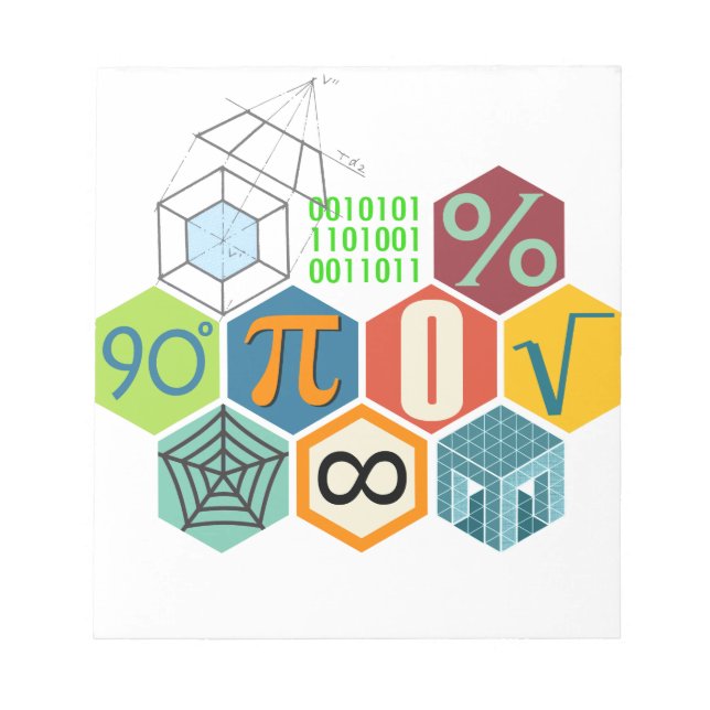 Mathematik Notizblock (Vorderseite)