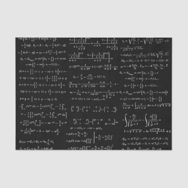 Mathematik Nr.01 Seidenpapier (Vorderseite)