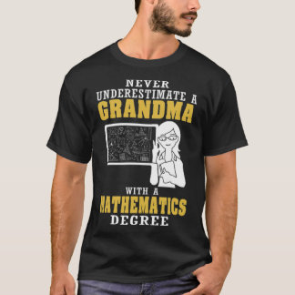 Mathematik Oma Western mustang T-Shirt