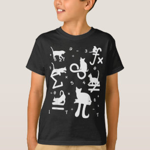 Mathematik Outfit für Lehrer Mathematik Katzenmath T-Shirt