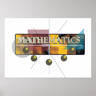 Mathematik Poster