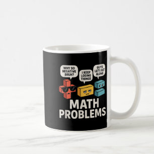 Mathematik Probleme Symbole für lustige Lehrer zur Kaffeetasse