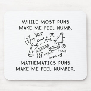 Mathematik Puns Mousepad