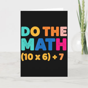 Mathematik Rechne Die Mathe Bunte Gleichungsdesign Karte