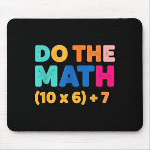 Mathematik Rechne Die Mathe Bunte Gleichungsdesign Mousepad