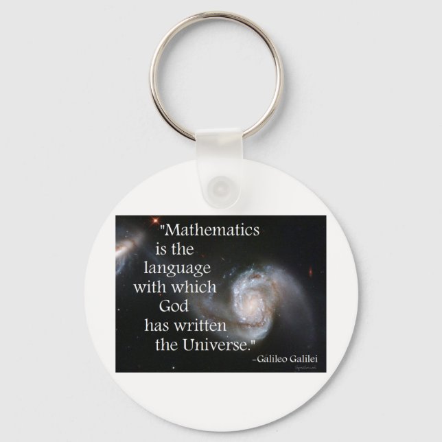 Mathematik Schlüsselanhänger (Vorderseite)