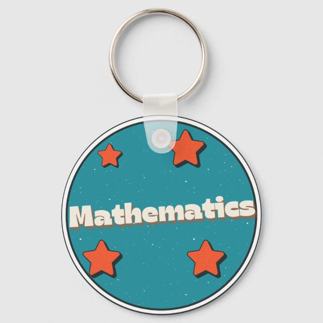 Mathematik Schlüsselanhänger (Vorderseite)
