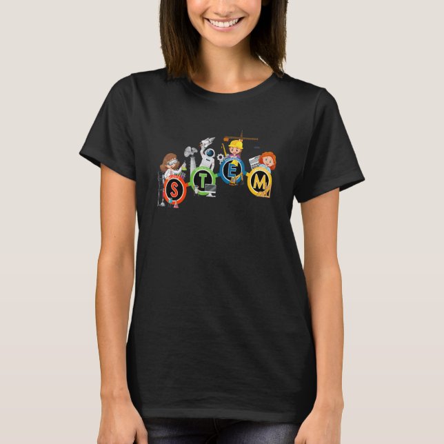 Mathematik Stem T-Shirt (Vorderseite)