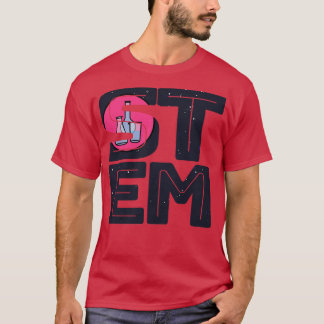 Mathematik STEM Typograph T-Shirt