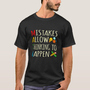 Mathematik Student Fistakes Mathematik Mathematik T-Shirt