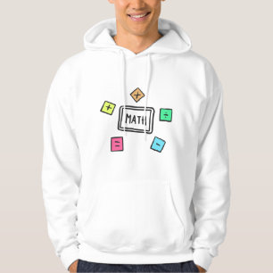 Mathematik-Symbole Schüler und Eltern Hoodie