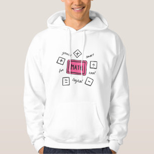 Mathematik-Symbole Schüler und Eltern Hoodie