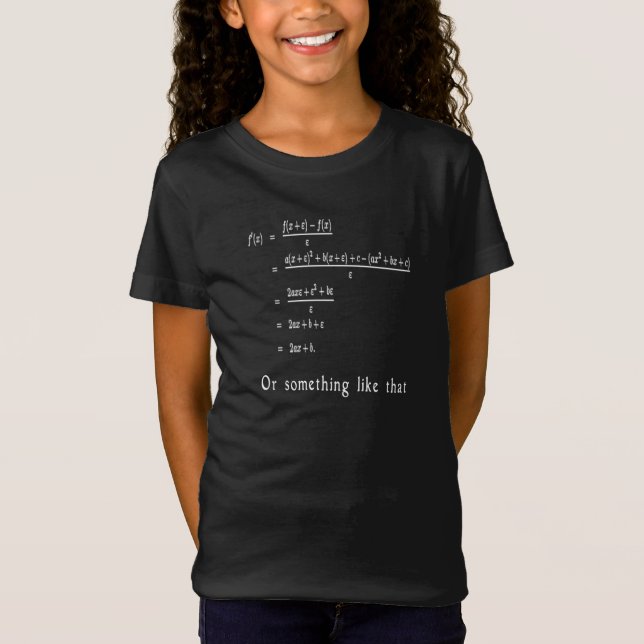 Mathematik T-Shirt (Vorderseite)