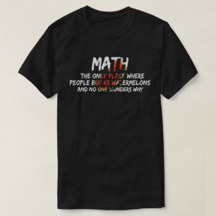 Mathematik T-Shirt