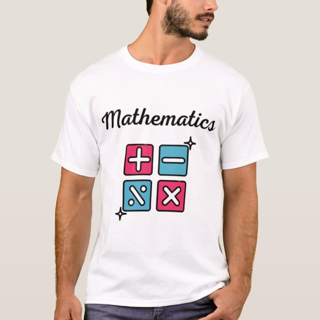 Mathematik T-Shirt (Vorderseite)