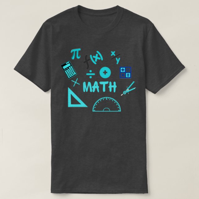 Mathematik T-Shirt (Design vorne)