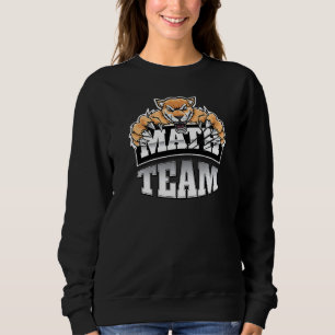 Mathematik Team Lehrer Schüler Jaguars Panthers Pu Sweatshirt