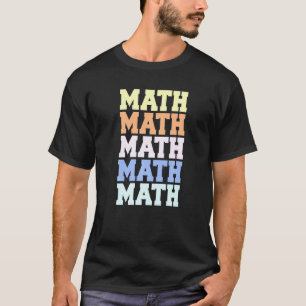 Mathematik Times 5 für einen mathematischen Hauptr T-Shirt