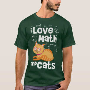Mathematik und Katzen 1 T-Shirt
