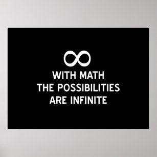 Mathematik und unbegrenzte Möglichkeiten Poster