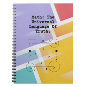 Mathematik Universelle Sprache Wahrheits- und Lo Notizblock