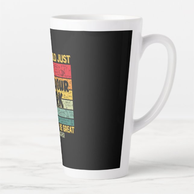 Mathematik, wenn Sie könnten Milchtasse (Rechts)