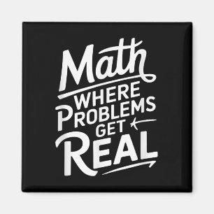 Mathematik, wo Probleme real werden Magnet