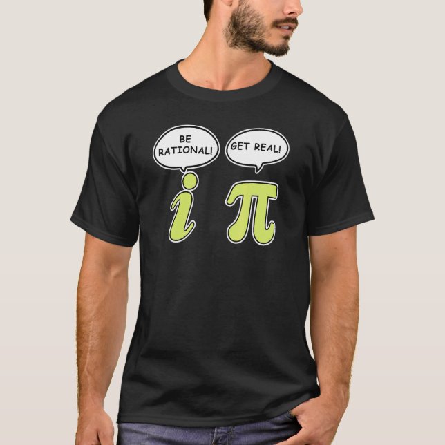 Mathematik Zitat Nerd Geek Algebra Count Hum T-Shirt (Vorderseite)