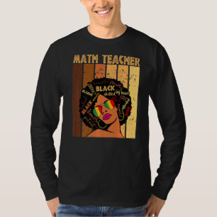 Mathematiker Afro American Black History m T-Shirt