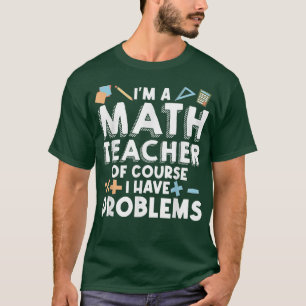 Mathematiker Art Men Women Statistik Algebra Math T-Shirt