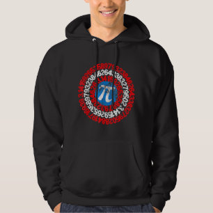 Mathematiker Captain Pi Superhero Math Nerd Geek Hoodie