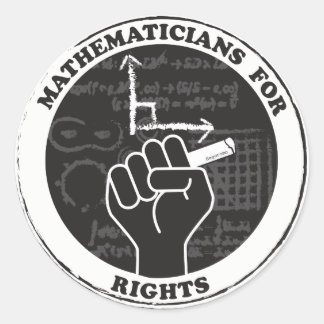 Mathematiker für Aufkleber für Rechte