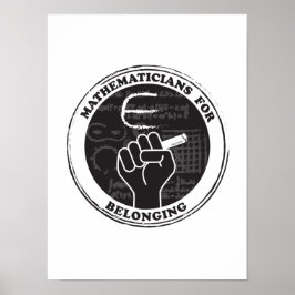 Mathematiker für das Belonged Poster