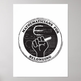 Mathematiker für das Belonged Poster