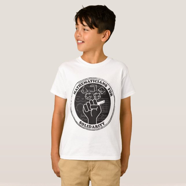 Mathematiker für den T - Shirt Solidarität - Kinde (Vorne ganz)