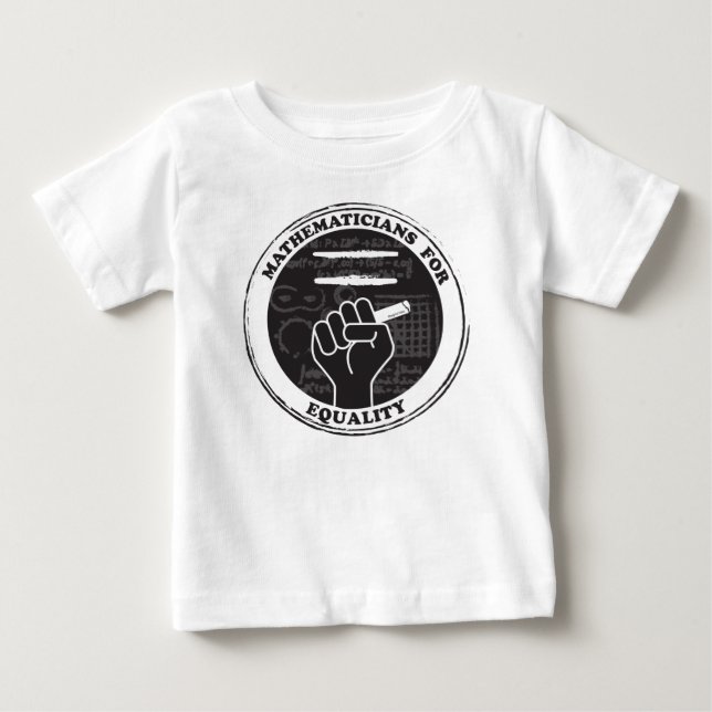 Mathematiker für Equality Baby TShirt (temp) (Vorderseite)