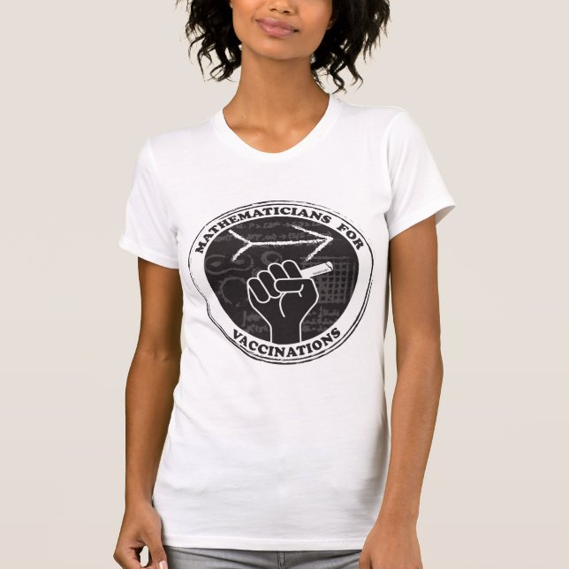 Mathematiker für Impfungen T - Shirt (Vorderseite)