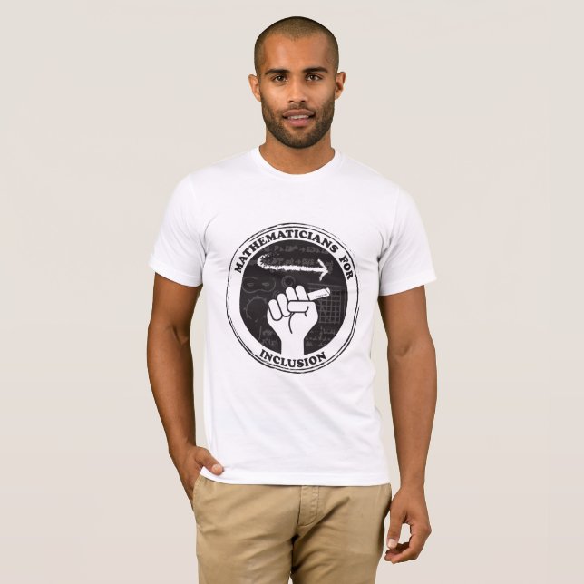 Mathematiker für Inklusion T - Shirt (Vorne ganz)