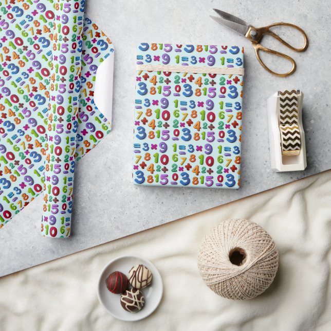 Mathematiker-Geschenkpapier Geschenkpapier (Kunsthandwerk)