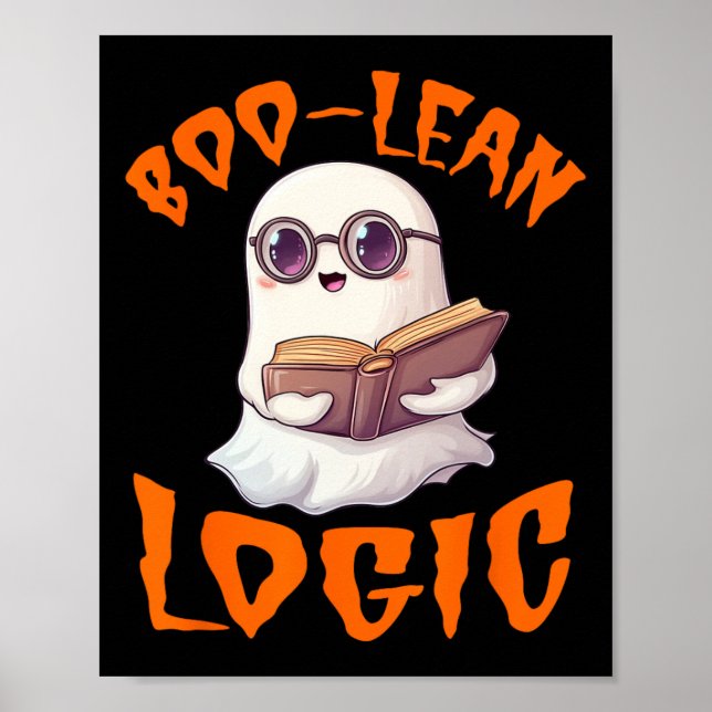 Mathematiker Halloween Comstume Fall Pumpkin Ghost Poster (Vorne)
