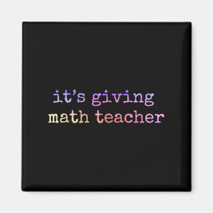 Mathematiker Lehrerbewertungsgeometrie Mathematike Magnet