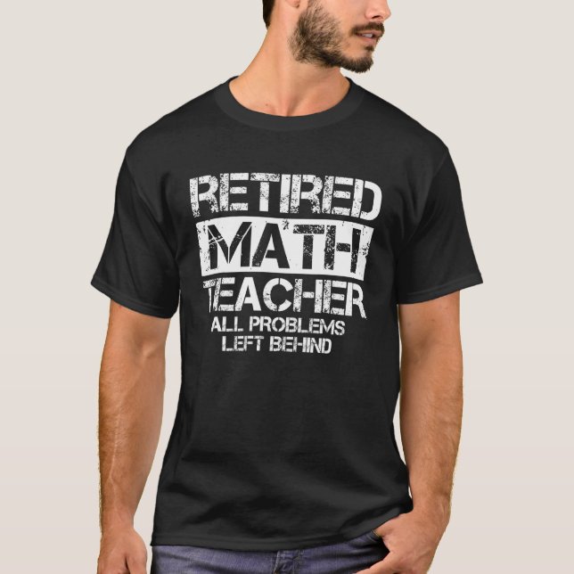 Mathematiker Mathematiker Rente Pub T-Shirt (Vorderseite)