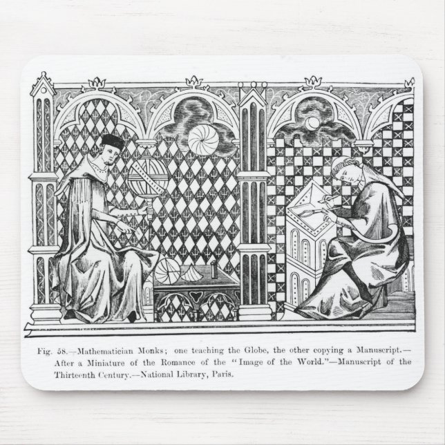 Mathematiker-Mönche: ein, welches die Kugel Mousepad (Vorne)