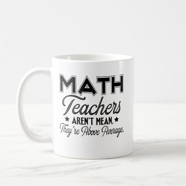Mathematiker sind Gemein, dass sie über dem Durchs Kaffeetasse (Links)