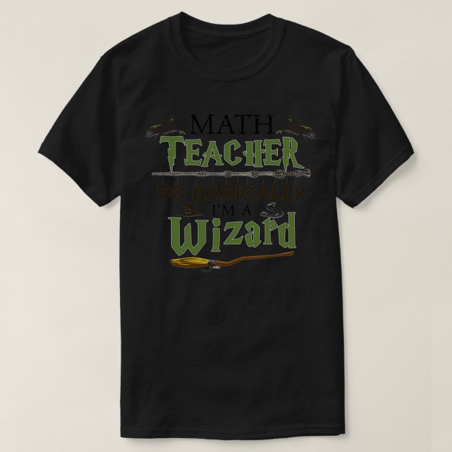 Mathematiklehrer, also bin ich im Grunde ein Zaube T-Shirt (Design vorne)