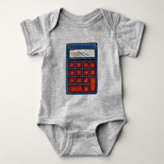 Mathematiklehrer für Mathematikkennzahlen des math Baby Strampler