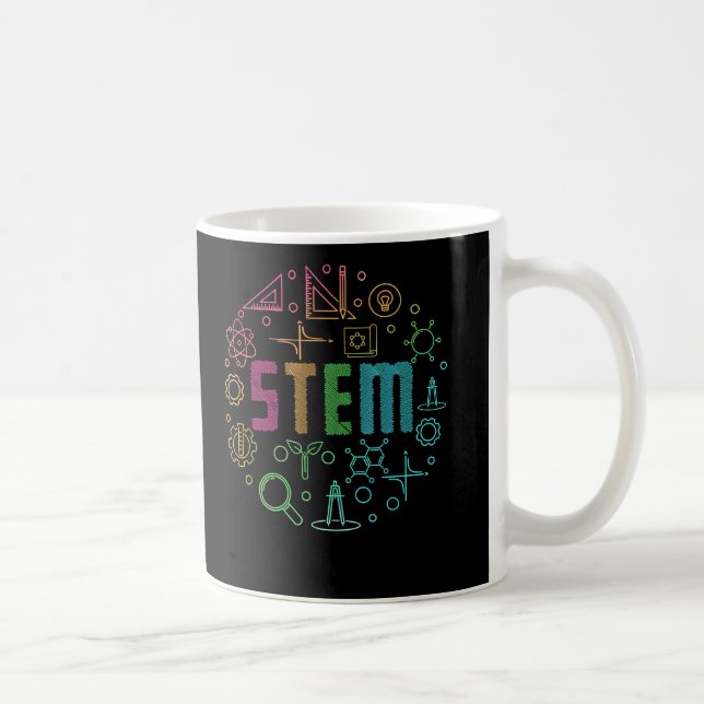 Mathematiklehrer für STEM Science Technology Engin Kaffeetasse (Rechts)